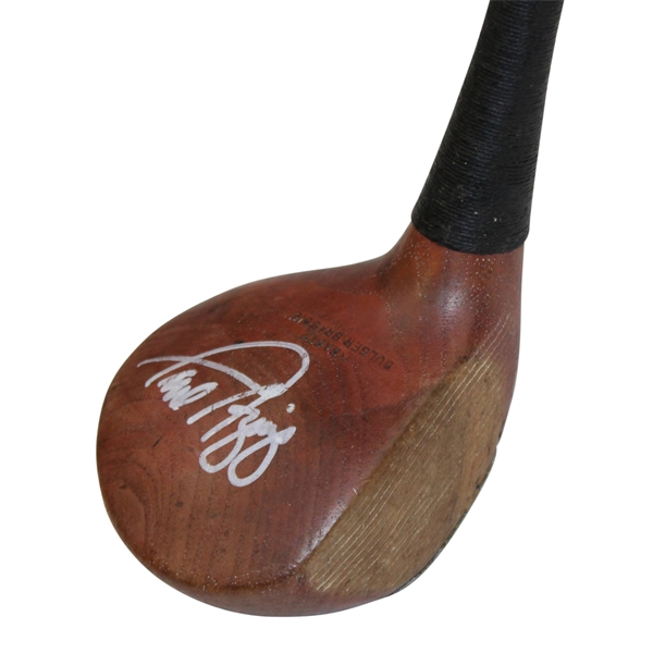 Paul Azinger Signed Wood Shaft Brassie JSA ALOA