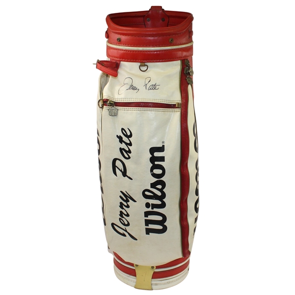 Jerry Pate Signed Wilson Golf Bag JSA ALOA