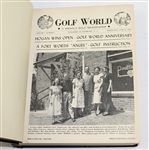 Lot of Six 'Golf World' Complete Year Series - Volumes 2-7 - 1948-1954