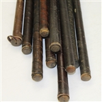 Lot of 10 Hickory Golf Clubs - Miscellaneous