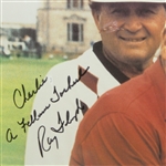 Palmer, Nicklaus, Watson, & Floyd Signed Framed Picture - Personalized JSA ALOA