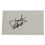 Jordan Spieth Full Cut Signature JSA ALOA