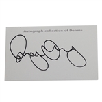 Rory McIlroy Full Cut Signature 3x5 JSA ALOA