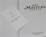 2011 Masters Annual with Note - Charl Schwartzel Winner