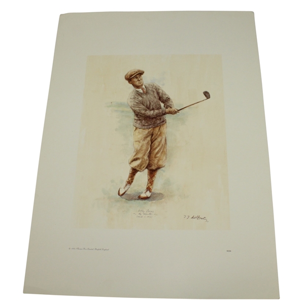 Thomas Ross Limited Bobby Jones The Master 1902-1971 Print - 1994