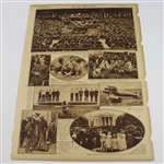 Bobby Jones New York Times Newspaper Picture Section - August 22, 1920 