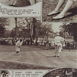 Bobby Jones New York Times Newspaper Picture Section - July 7, 1929