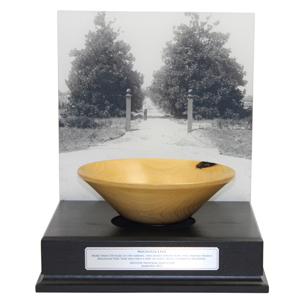 2012 Jamboree Magnolia Lane Bowl with Mounted Picture - RARE