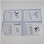 29 Different Masters Champions Signed Scorecards - Palmer, Nicklaus, Player, Seve, etc JSA ALOA 
