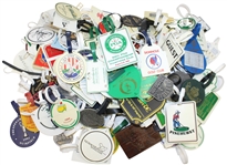 Large Quantity Lot of Miscellaneous Bag Tags - Major Championship Courses