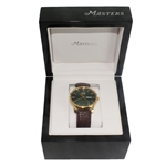 Masters Exquisite Leather Band High End Watch