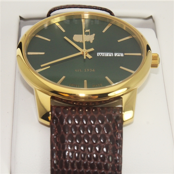 Masters Exquisite Leather Band High End Watch