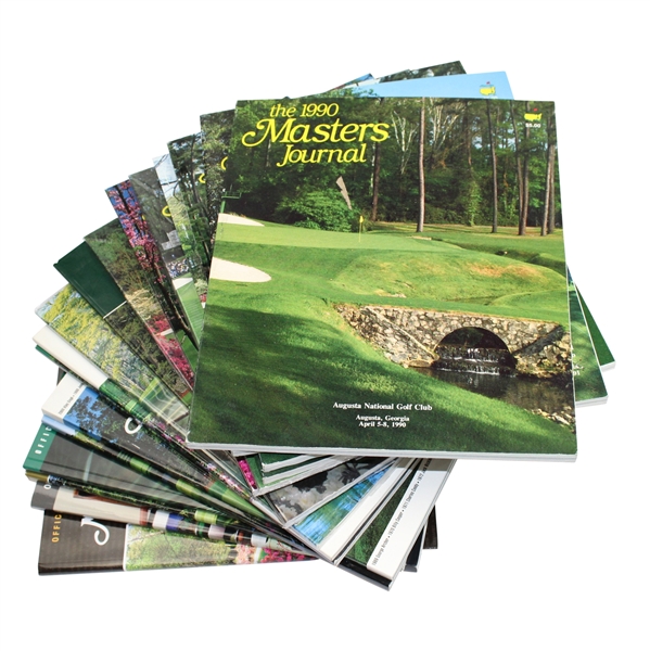 Lot of 17 Masters Journals - 1990-2006