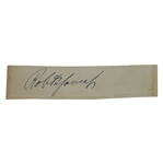 Bobby Jones Robert T. Jones, Jr. Vintage Signed Cut JSA ALOA