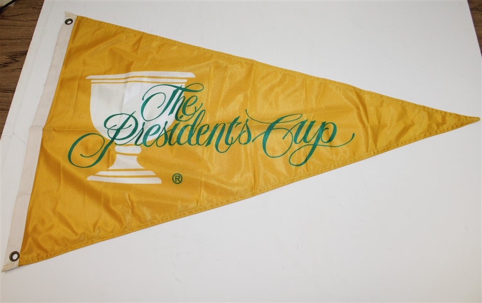 Undated The Presidents Cup Screen Pennant Flag