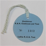 1970 Open Championship at St. Andrews R&A Tent Badge - Jack Nicklaus Winner