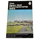 1964 Open Championship at St. Andrews Program - Tony Lema Winner