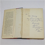 Walter Hagen Signed and Inscribed 'The Walter Hagen Story' Book JSA ALOA
