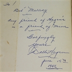 Walter Hagen Signed and Inscribed 'The Walter Hagen Story' Book JSA ALOA