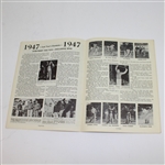 1948 National Pro-Amateur Championship Program - Lloyd Mangrum Winner