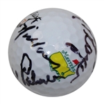 Big Three Signed Masters Logo Golf Ball - Palmer, Nicklaus, & Player! JSA #Y79128