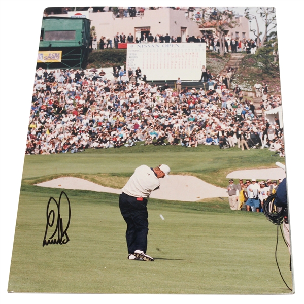 Ernie Els Signed 11x14 Matted Photo from 1999 Nissan Open Win at Riviera JSA ALOA