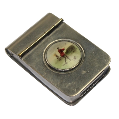Match Saver with Vintage Golfer Button