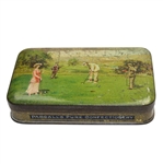 Vintage Pascalls Pure Confectionery Ton with Golf Scene - Purity/Sweetness Trade Mark