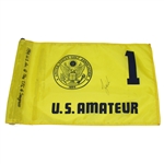 Tiger Woods Signed 1994 US Amateur Championship Flag JSA ALOA