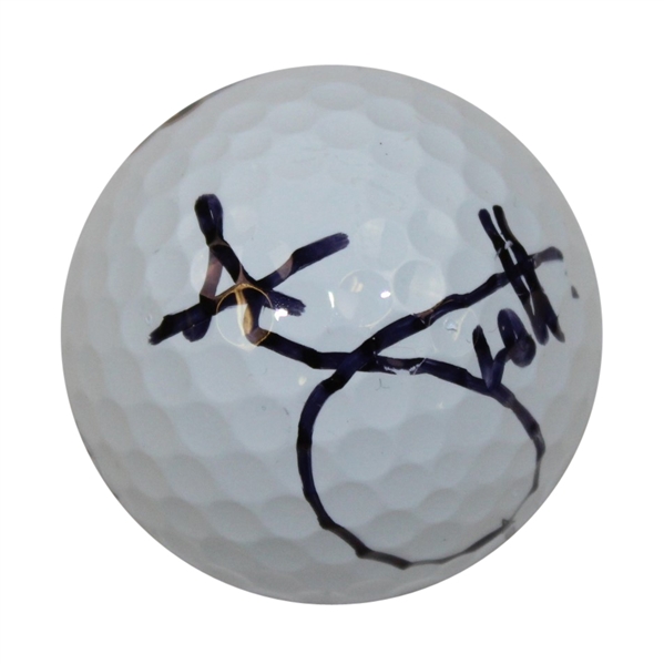 Adam Scott Signed Augusta National Logo Golf Ball JSA ALOA