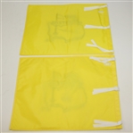 Two Signed Masters Flags - 2007 by Mark O'Meara & 2013 by Sandy Lyle JSA ALOA