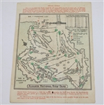 1964 Masters Sunday Pairing Sheet