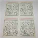 1966 Masters Thursday-Sunday Pairing Sheets