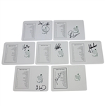 Lot of Seven Signed Augusta National Scorecards JSA ALOA