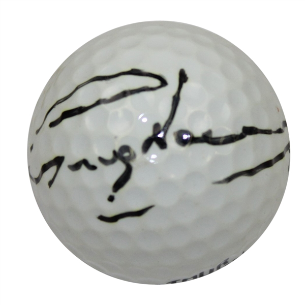Greg Norman Signed Personal Shark Logo Golf Ball JSA ALAO
