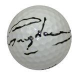 Greg Norman Signed Personal Shark Logo Golf Ball JSA ALAO