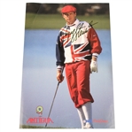 Payne Stewart Signed Antigua Advertising Photo - NFL ProShop JSA ALOA