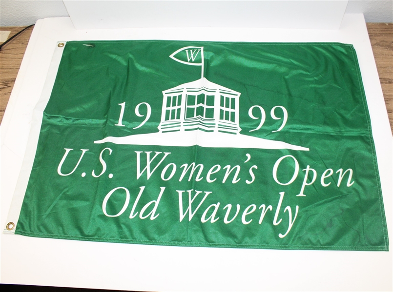 1999 Womens US Open Course Flown Flag Banner