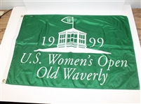 1999 Womens US Open Course Flown Flag Banner