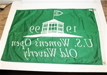 1999 Women's US Open Course Flown Flag Banner