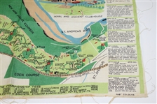 Old Course at St. Andrews Cloth Map Banner