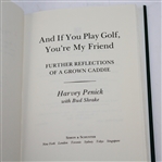 Harvey Penick Signed Book 'And If You Play Golf, You're My Friend' JSA ALOA