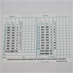 Jason Day Signed Augusta National Scorecard JSA ALOA