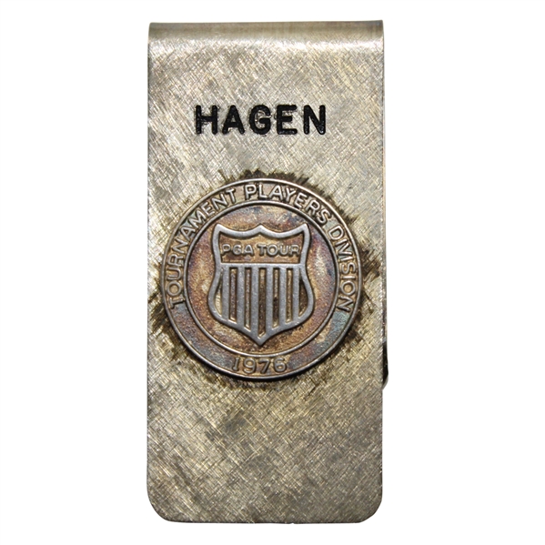 1976 Tournament Player Division Hagen Sterling Silver Money Clip