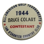 1944 All-American Tam OShanter Contestant Badge - Bruce Colart