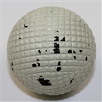 Vintage Mint Condition Oneupo Gutta Golf Ball - Circa 1900