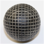 Vintage Silver Town Gutta Percha Golf Ball - Circa 1890's