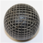 Vintage Silver Town Gutta Percha Golf Ball - Circa 1890's