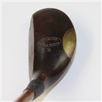 Spalding Gold Medal Wood Cleek with Shaft Stamp - Circa 1909
