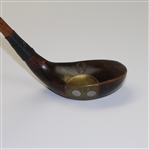 Spalding Gold Medal Wood Cleek with Shaft Stamp - Circa 1909
